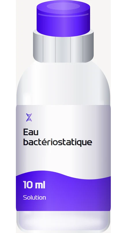 Flacon de Eau bactériostatique, solution