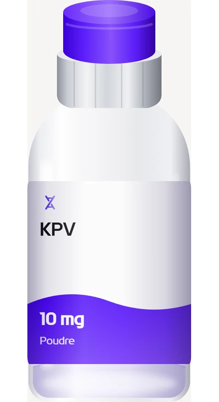 Flacon de KPV, poudre lyophilisée